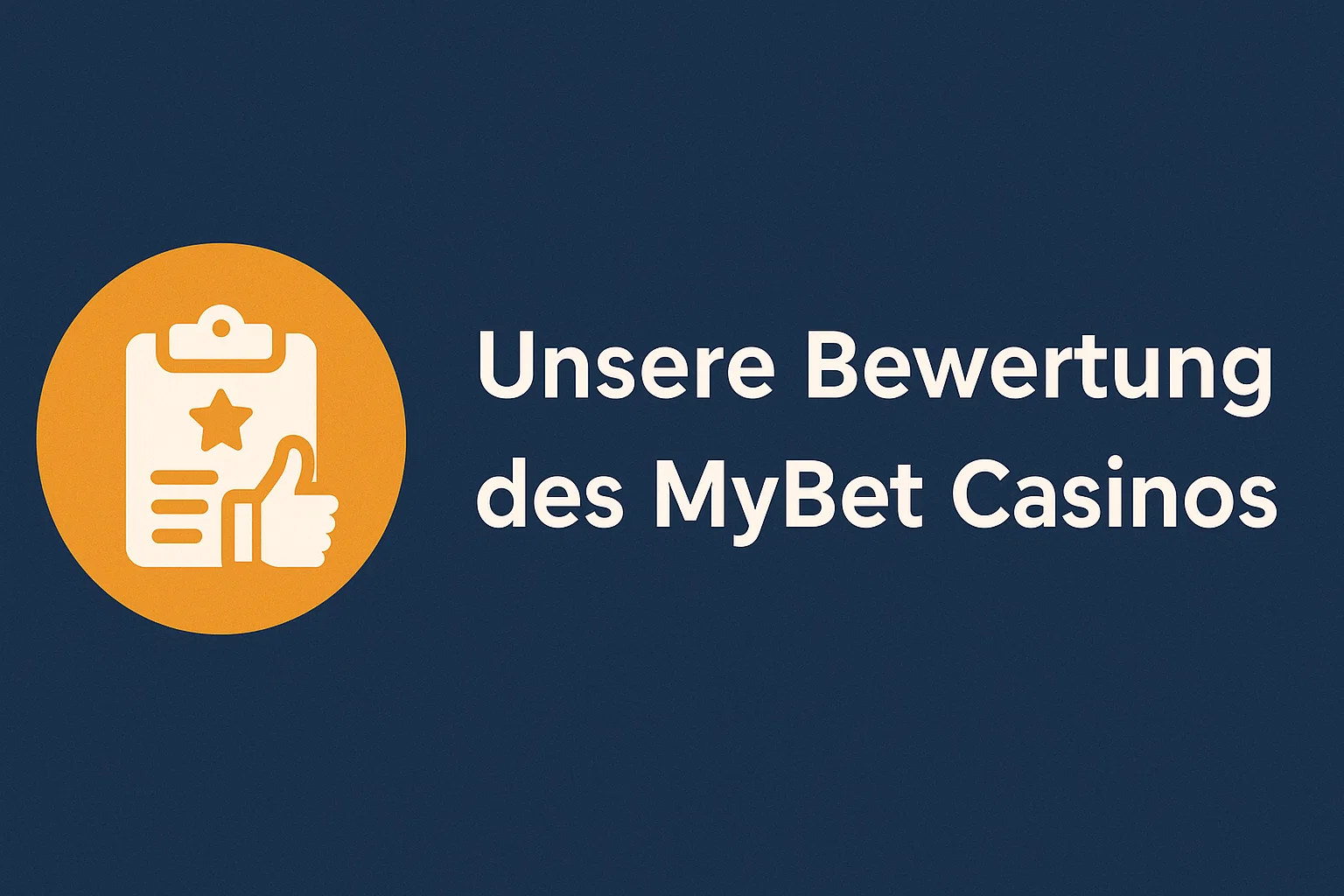 Unsere Bewertung des MyBet Casinos